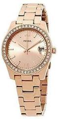 Womens Analogue Stainless Steel Watch_Rose Gold