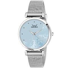 Womens Women's Analog Wrist Watch with Stainless Steel Chain | LD L157