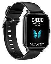 WRISTIO 1 Smartwatch, Bluetooth Calling, 1.69 inch Full Touch HD Display, Water Resistant, SPO2, Heart Rate Monitoring, Upto 22 Days Standby Time, Live Weather Updates, Multiple Sports Mode & Watch Faces, Fast Charging, Black