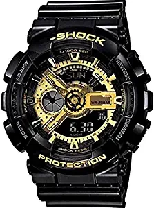 Analogue Digital Multi Functional Dual Time Outdoor Sports Watches for Boys and Men Golden