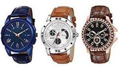 Y&S Analog Watch for Mens Womens Unisex Watches Combo Blue YS 20 53 12