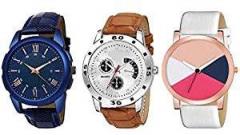 Y&S Analog Watch for Mens Womens Unisex Watches Combo Blue YS 20 53 14
