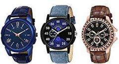 Y&S Analog Watch for Mens Womens Unisex Watches Combo Blue YS 20 53 23