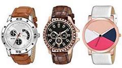 Y&S Analog Watch for Mens Womens Unisex Watches Combo Brown YS 20 53 81