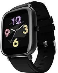 ZEBRONICS ZEBRONICS FIT180CH Smart Watch, IP68 Waterproof, 12 Sports Modes, 1.39 inch 3.55cm Display, Unisex Design, Heart Rate, SpO2, BP, SMS Text Call Notifications and Customizable Watch Faces Black