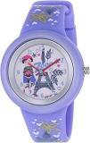 Zoop Analog Girl's Watch Purple Dial Multi Colored Strap