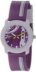Zoop Analog Unisex Watch Purple Dial Multi Colored Strap