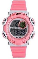 Zoop Unisex Two Tone Dial Digital Watch NL16009PP05 Grey_Free Size