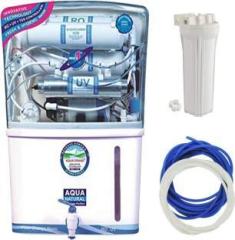 Aqua AQU grand RO. UV. UF. MINIRALS. set RO. pani filter. 15 Litres RO + UV + UF + TDS Water Purifier