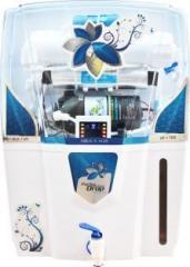 Aqua Blue Audi With Digital LED Display, Suitable for tanker, municipal water 15 Litres RO + UV + UF + TDS Water Purifier