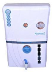 Aqua Fresh ALFA COVERED COPPER+ALKALINE+RO+PHILIPS UV+TDS 100 GPD PUMP 12 Litres WHITE AUTOMATIC ELECTRICAL BOREWELL 3000 TDS BEST HOME WATER PURIFIER 12 Litres RO + UV + UF + TDS Water Purifier