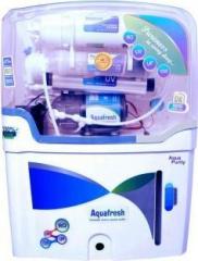 Aqua Fresh Aqua Purity R0+uv+uf+tds adjuster+alkaline cartridge 15 Litres RO Water Purifier