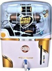 Aqua Fresh Gold COPPER MINERAL+ro+uv+tds ground electrical water purifier 15 Litres 15 L RO + UF + TDS Water Purifier