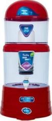 Aqua Fresh MINERAL FILTER &PURIFIER POT 16 Litres NON ELECTRIC 16 Litres Gravity Based + EAT Water Purifier
