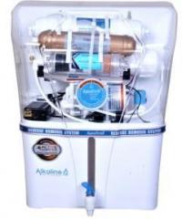 Aqua Fresh SHINE COPPER+ALKALINE+RO+UV+TDS 12 Litres WHITE AUTOMATIC ELECTRICAL BOREWELL 1500 TDS BEST HOME WATER PURIFIER 12 Litres RO + UV + UF + TDS Water Purifier
