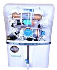 Aqua Fresh SHINE W COPPER+ALKALINE+RO+UV+TDS 12 Litres TANL ELECTRICAL AUTOMATIC BOREWELL WATER PURIFIER 12 Litres RO + UV + UF + Copper Guard + pH enhancer Water Purifier