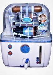 Aqua Fresh Swift W COPPER+ALKALINE+RO+UV+TDS 15 Litres WHITE AUTOMATIC ELECTRICAL BOREWELL 1500 TDS BEST HOME WATER PURIFIER 15 Litres 15 L RO + UV Water Purifier