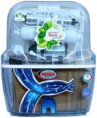 Aqua Fresh Transparent Nexus Blue 12 Litres RO + UV +UF, RO + UV + UF + TDS Water Purifier