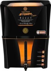 Aqua Frisch Storm Black Active Copper With ORP+ Alkaline +Ro+Uf+Tds Adjuster 12 Stage 12 Litres RO Water Purifier