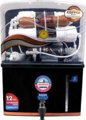 Aqua Grand Modal Water Purifier Copper RO Purifier 12 Litres RO + UV + UF + TDS + Copper Water Purifier