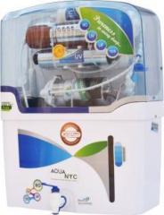 Aqua NYC MODEL Natural Water N2_R0_UV_UF__TDS_Copper Filter Mineral 12 Litres RO + UV + UF + TDS Water Purifier