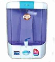 Aqua pearl Water purifier RO Copper filter 12 Litres water tanks 12 Litres RO + UV + UF + Copper Guard + pH enhancer Water Purifier