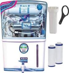 Aqua Z plus grand p RO, UV, UF, TDS, MINIRALS, PREE filter, kye, candal 2 JK 2021 15 Litres RO + UF + UV + UV_LED + TDS Control Water Purifier