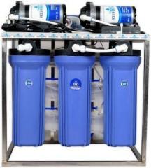 Aquadpure 25 LPH Commercial RO Water Purifier Plant/Filter Double Purification with Auto Shut off & TDS Adjuster 25 Litres per hour 25 Litres RO + UF Water Purifier