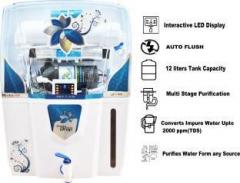 Aquagrand Audi With Digital LED Display of purity 12 Litres RO + UV + UF + TDS Water Purifier