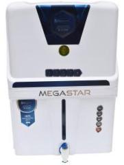 Aquagrand Megastar Full White Model RO + UV LED+ UF + TDS + COPPER FILTER 15 Litres RO + UV + UF + Copper + TDS Control Water Purifier