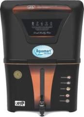 Aquamart Active Copper with Alkaline, Suitable for All type Water supply 12 Litres RO + UV + UF + TDS + Alkaline Water Purifier