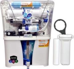 Aquaultra 14 Litres Drizzle RO+11W UV OSRAM, Made In Italy +B12+TDS Contoller Water Purifier 14 Litres RO + UV + UF + TDS Water Purifier