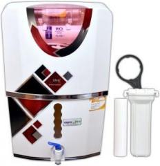 Aquaultra 14 Litres Pure RO+11W UV OSRAM, Made In Italy +B12+TDS Contoller Water Purifier 14 Litres RO + UV + UF + TDS Water Purifier