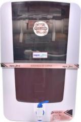 Aquaultra Aqua Ultra Touch RO+UV+Active Copper Water Purifier 12 Litres RO + UV + MTDS Water Purifier
