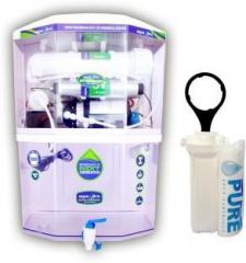 Aquaultra Transparent 15 Litres RO + UV + UF + TDS Water Purifier