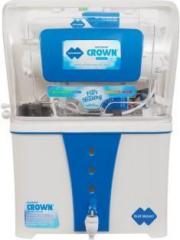 Blue Mount Crown +, Alkaline 12 Litres of purified storage 12 Litres RO Water Purifier