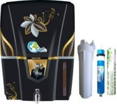 Earth Ro System Black Audi 12 Litres RO + UV + UF + TDS Water Purifier