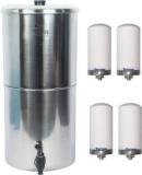 Ferrum ThamesPure 30 Litres 15L + 15L Stainless Steel Water Filter 30 Litres Gravity Based Water Purifier