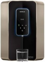 Havells Digitouch Alkaline 6 Litres RO + UV + UF + TDS Water Purifier 8 Stages, Smart touch dispensing, Double UV Purification and Patented Alkaline water technology