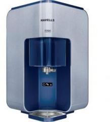 Havells Max Alkaline 7 Litres RO + UV + Alkaline Water Purifier 8 Stages, Patented Corner/wall mounting and Alkaline water technology