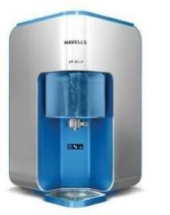 Havells UV Plus 7 Litres UV + UF Water Purifier 5 Stages with storage tank, revitalizer with Smart Alerts and Electrical Protection system
