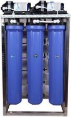 Hydroshell 50 LPH commercial RO + UV water purifier Plant 50 Litres Per Hour Blue Stainless steel Full Automatic with TDS Adjuster 50 Litres RO + UV + UF + TDS Water Purifier