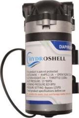 Hydroshell Booster Pump 100 GPD Heavy Duty Diaphragm Motor, 24V DC, 100% Copper Winding for 12 Litres RO + UV + UF + Minerals + Copper Water Purifier