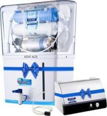Kent Ace & Vegetable Cleaner 8 Litres RO + UV + UF + TDS Control + UV in Tank Water Purifier