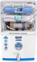 Kent Elegant Alkaline 8 Litres RO + UV + UF + TDS Control + Alkaline + UV in Tank Water Purifier