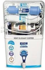 Kent ELEGANT COPPER RO+UF+COPPER+TDS CONTROL+UV IN TANK 8 Litres RO + UV + UF + TDS Control + UV in Tank + Copper Water Purifier