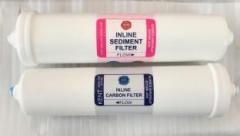 Kent Membrane Inline Sediment Filer Carbon Filter 8 inch 3 Litres UF Water Purifier