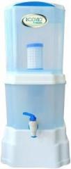 Konvio Gravity Water Purifier Filter Non Electric White and Blue 14 Litres 14 L UF Water Purifier