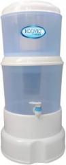 Konvio Mineral Carbon Based Gravity Purifier Non Electic 15 Litres 15 L Gravity Based Water Purifier