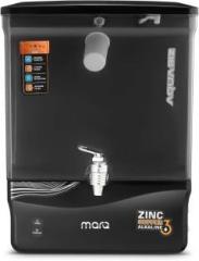 Marq By Flipkart AQUA BIZ BLACK TPT 12 Litres RO + UV + UF + TDS + ALK + Copper Water Purifier with Prefilter